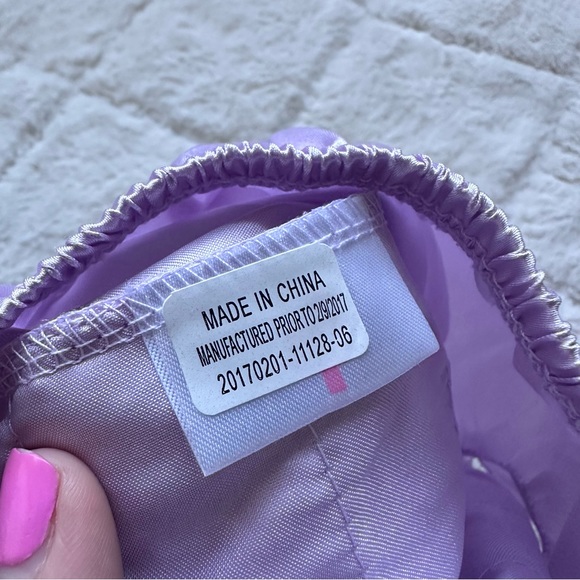 Ruffle Buns | Two pack Lilac Roses and Snow Leopard Diaper Covers | One Size - Picture 8 of 9